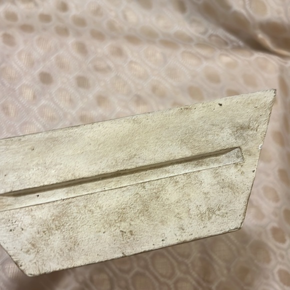 Decorative Shelf Ivory Color 10” Tall x 7.5” Wide x 3” Deep - Picture 3 of 3